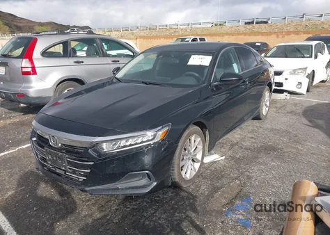 2021 Honda Accord Lx z USA, uszkodzony, nr VIN 1HGCV1F16MA057860